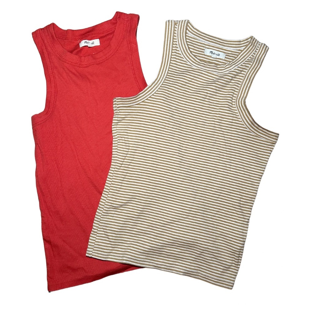 Madewell Tank Tops Set of 2 Size Small NWOT